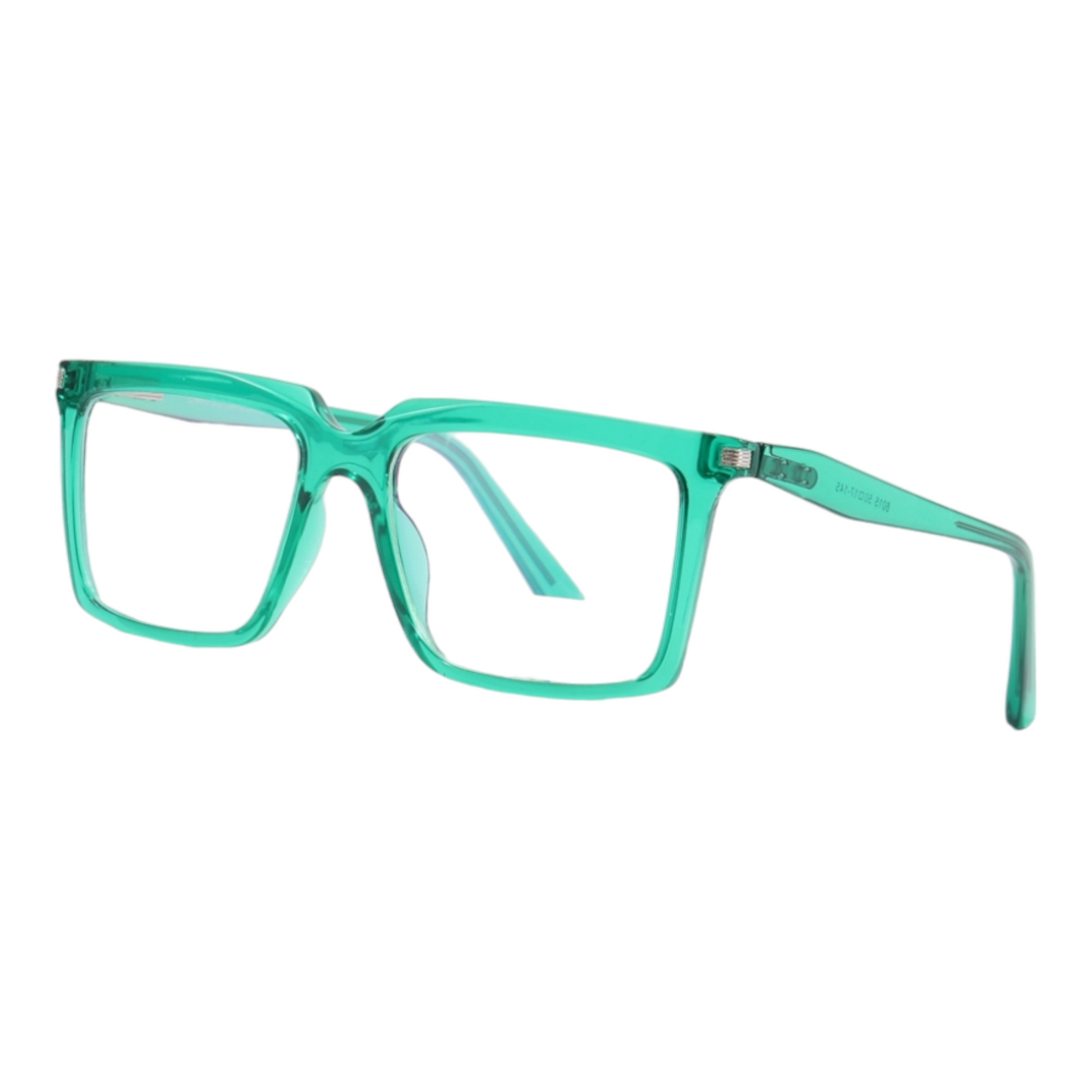 EVORA 8015 TR90 Eyewear Frame – Movie Star Bold | Transparent Green| Lightweight & Durable | 50-17-145 - EVORA