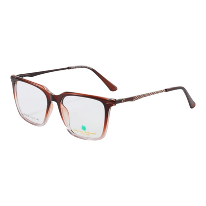 EVORA X David Jacobs HP3012 | Square Eyeglasses – Stylish Italian Design | 15+ Color Options | Unisex TR90 Frame (51-19-140) - EVORA