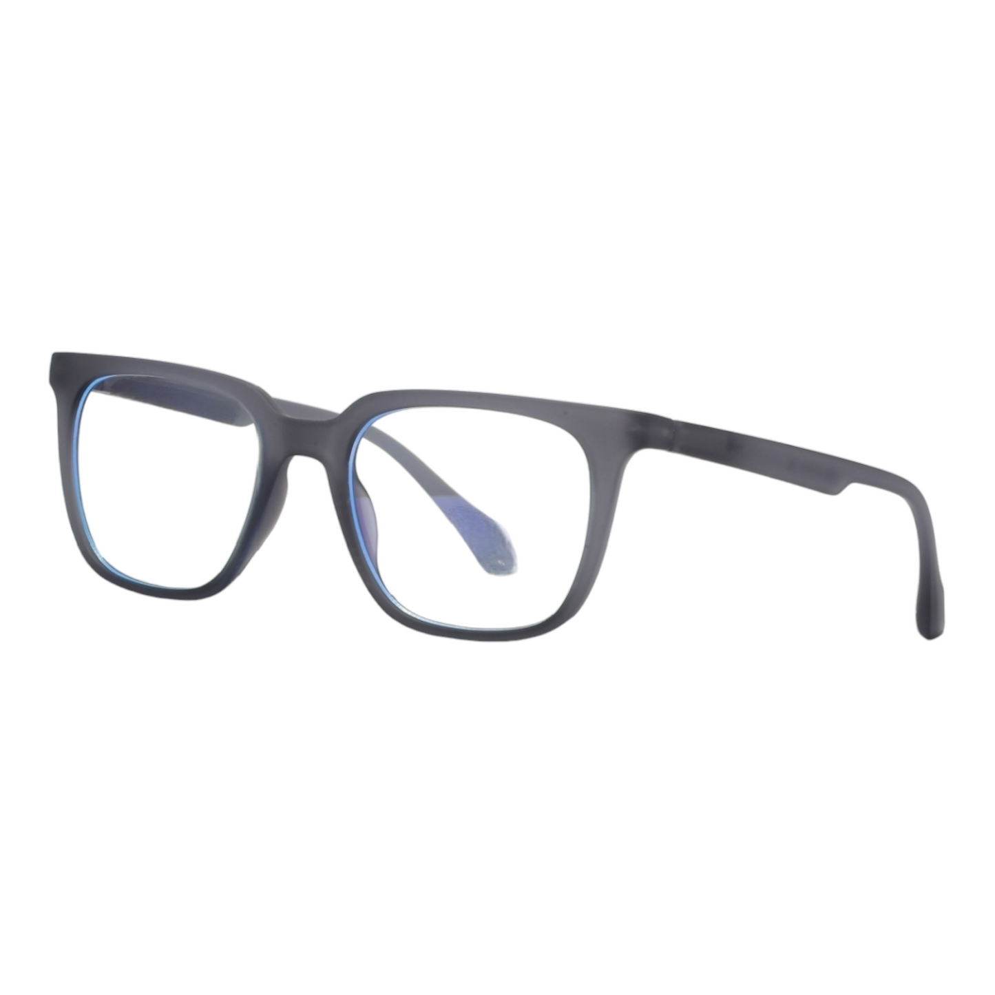 EVORA Hustle | Grey Bluecut Anti-Glare Computer Glasses | Zero Power | Unisex Medium | EV6002 - EVORA
