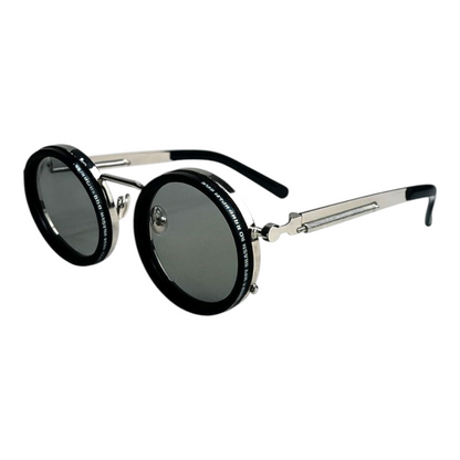 EVORA ND400 Adjustable Round Sunglasses – Steampunk Tech Series - EVORA