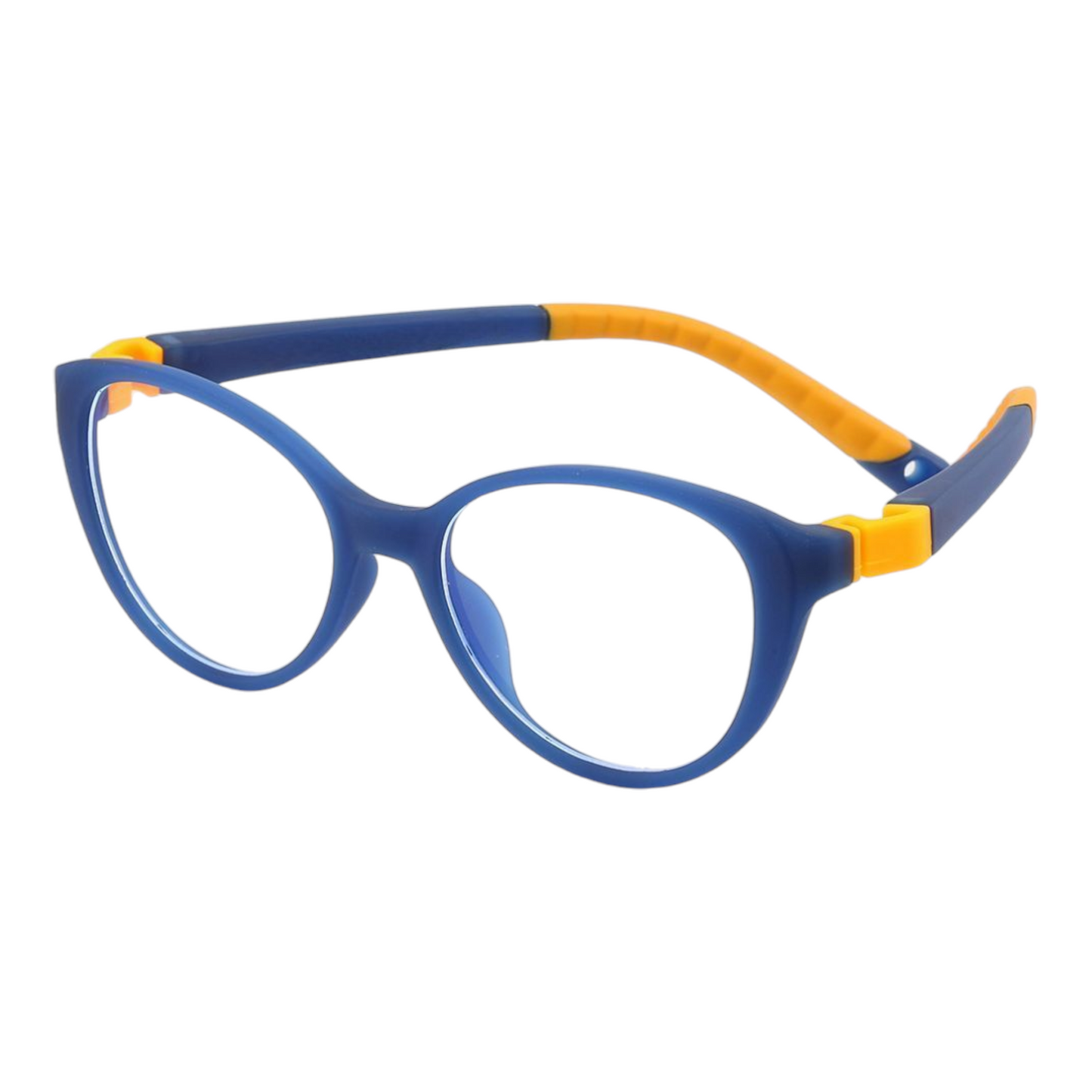 EVORA Digi Hooper Kids Eyewear – Model XW002 | Size 46-17-139 | Navy Blue - EVORA