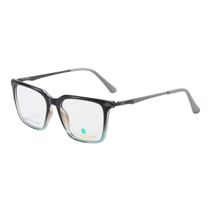 EVORA X David Jacobs HP3012 | Square Eyeglasses – Stylish Italian Design | 15+ Color Options | Unisex TR90 Frame (51-19-140) - EVORA