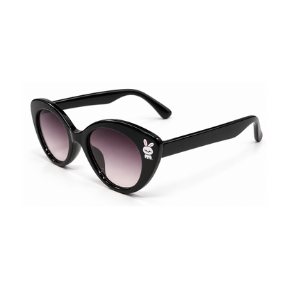 EVORA Kids Cat-Eye Sunglasses – Black | Ages 3–7 Years