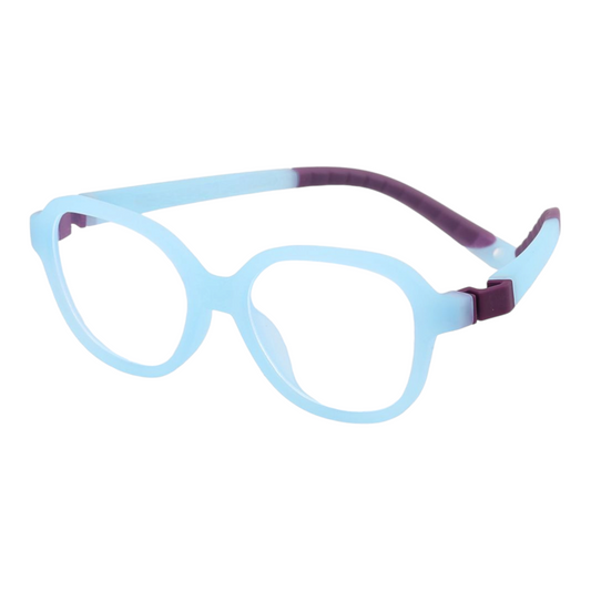 EVORA Digi Hooper Kids Eyewear – Model XW001 | Size 45-19-139 | Sky Blue - EVORA