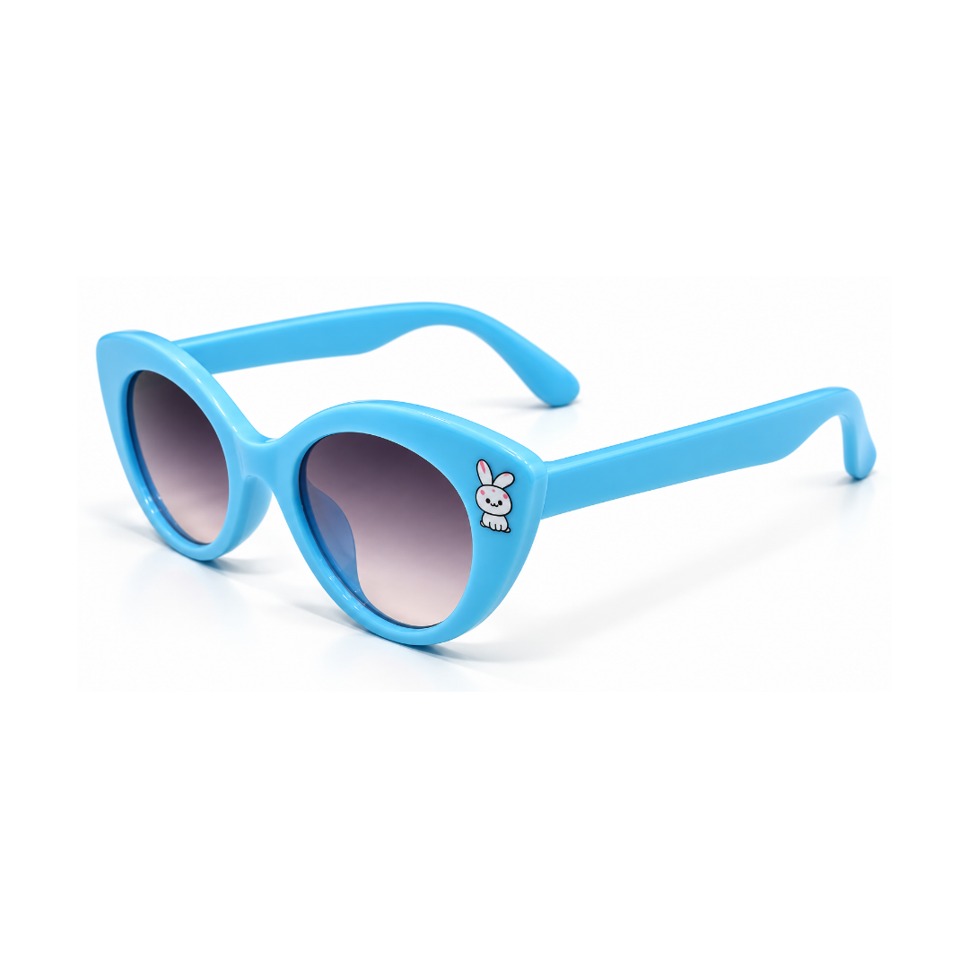 EVORA Kids Cat-Eye Sunglasses – Blue | Ages 3–7 Years