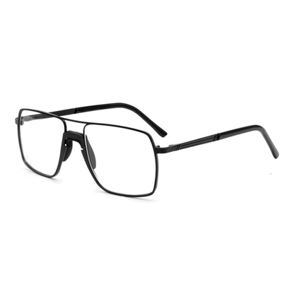 EV30006 Lightweight Metal Eyeglasses | Stylish Rectangle Frames for Men & Women | 53-14-140