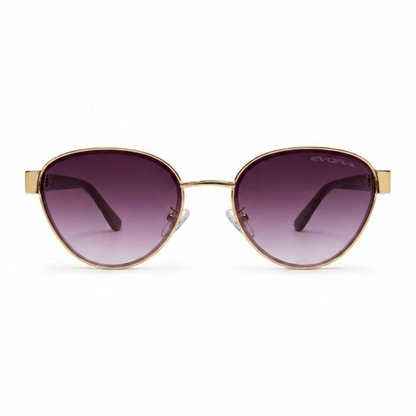 EVORA Celeste – Gold Plum Gradient Premium Sunglasses