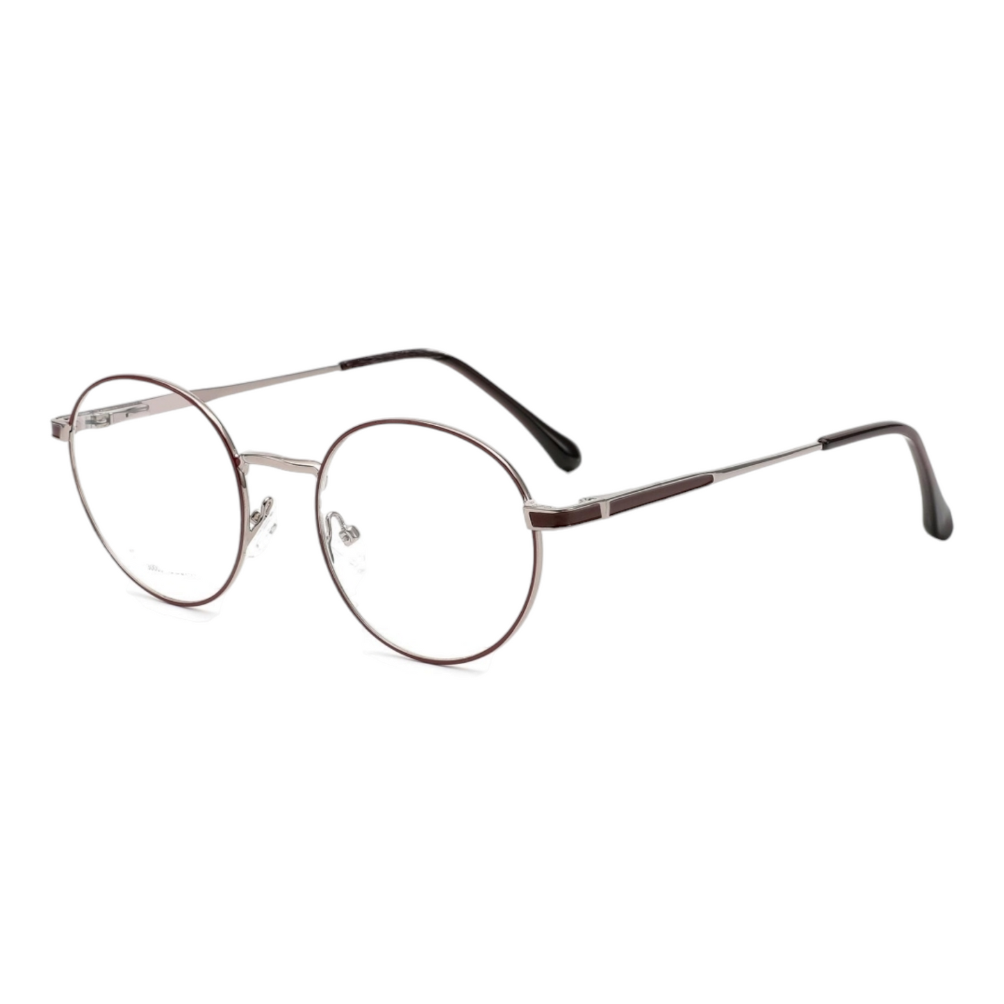 EV30001 Lightweight Metal Eyeglasses | Stylish Rectangle Frames for Men & Women | 48-21-140