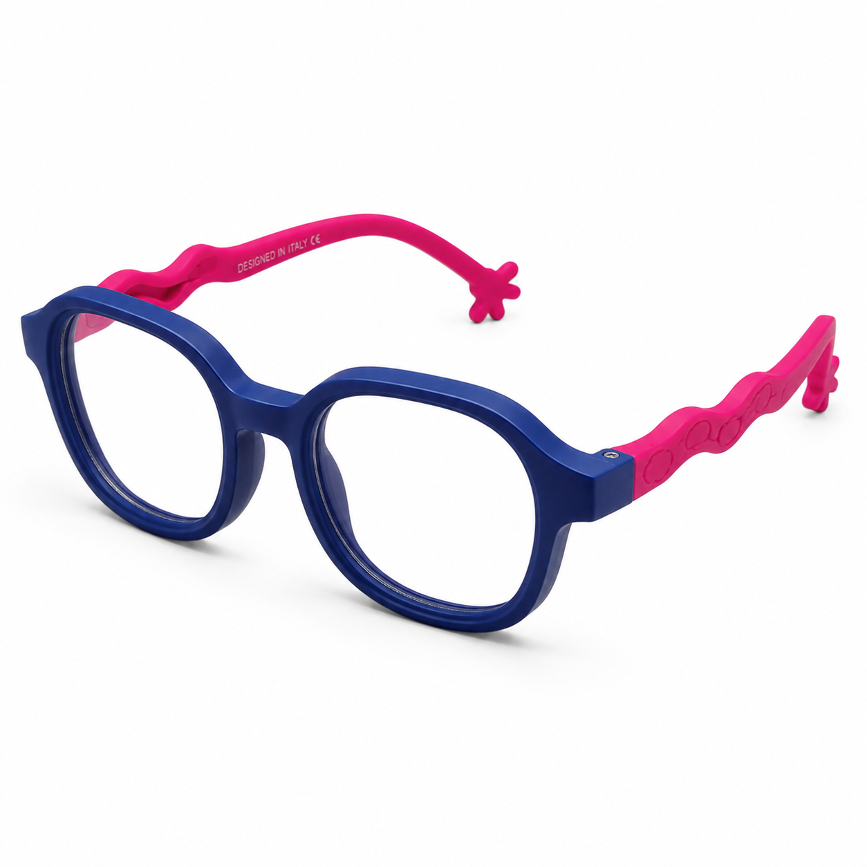 EVORA Kids Flex TR90 Eyeglasses – Blue & Pink | Model LHH-1010