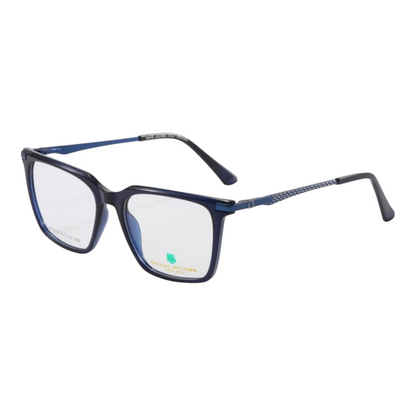 EVORA X David Jacobs HP3012 | Square Eyeglasses – Stylish Italian Design | 15+ Color Options | Unisex TR90 Frame (51-19-140) - EVORA