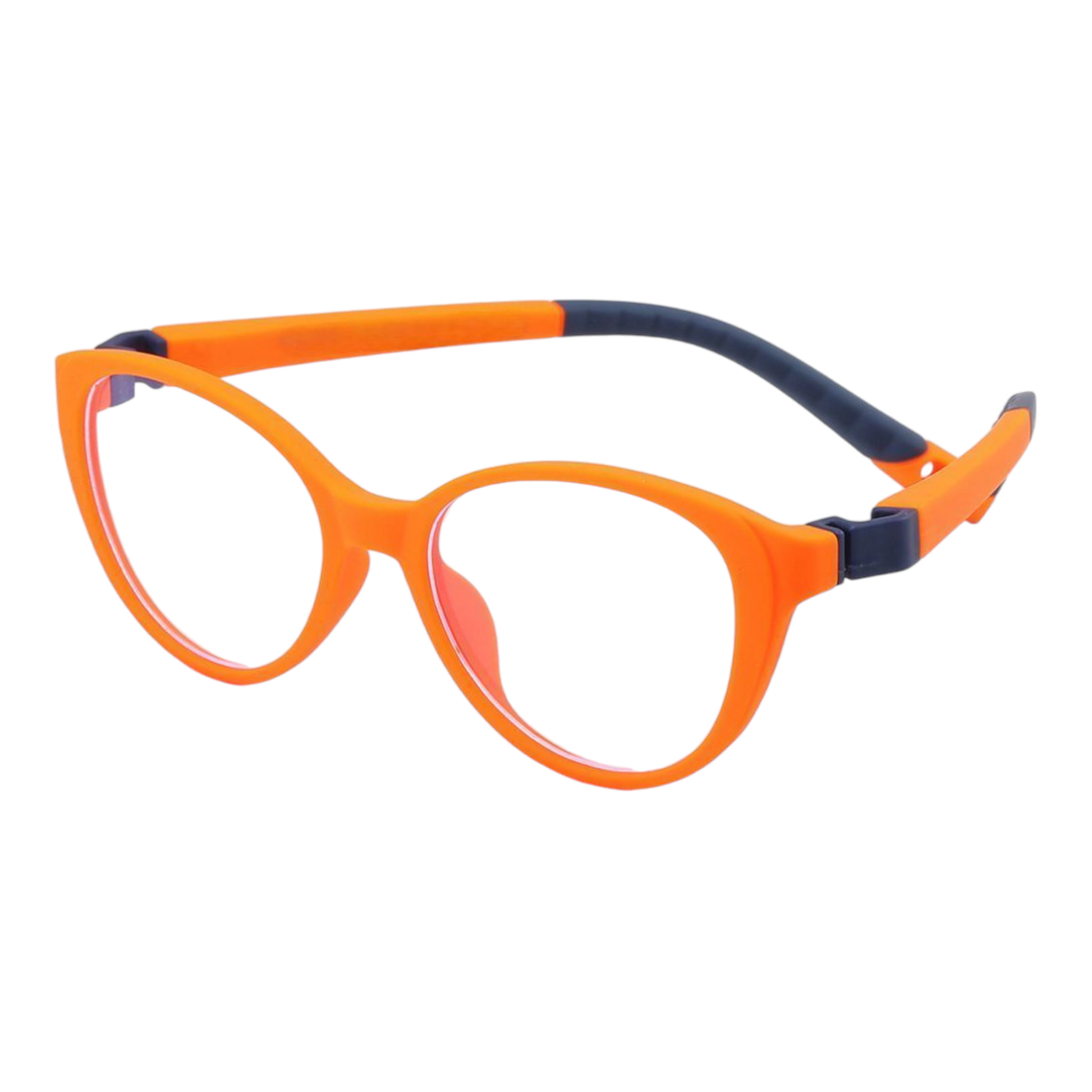 EVORA Digi Hooper Kids Eyewear – Model XW002 | Size 46-17-139 | Orange - EVORA