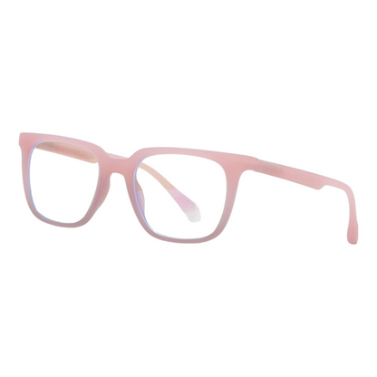 EVORA Hustle | Flamingo Bluecut Anti-Glare Computer Glasses | Zero Power | Unisex Medium | EV6002