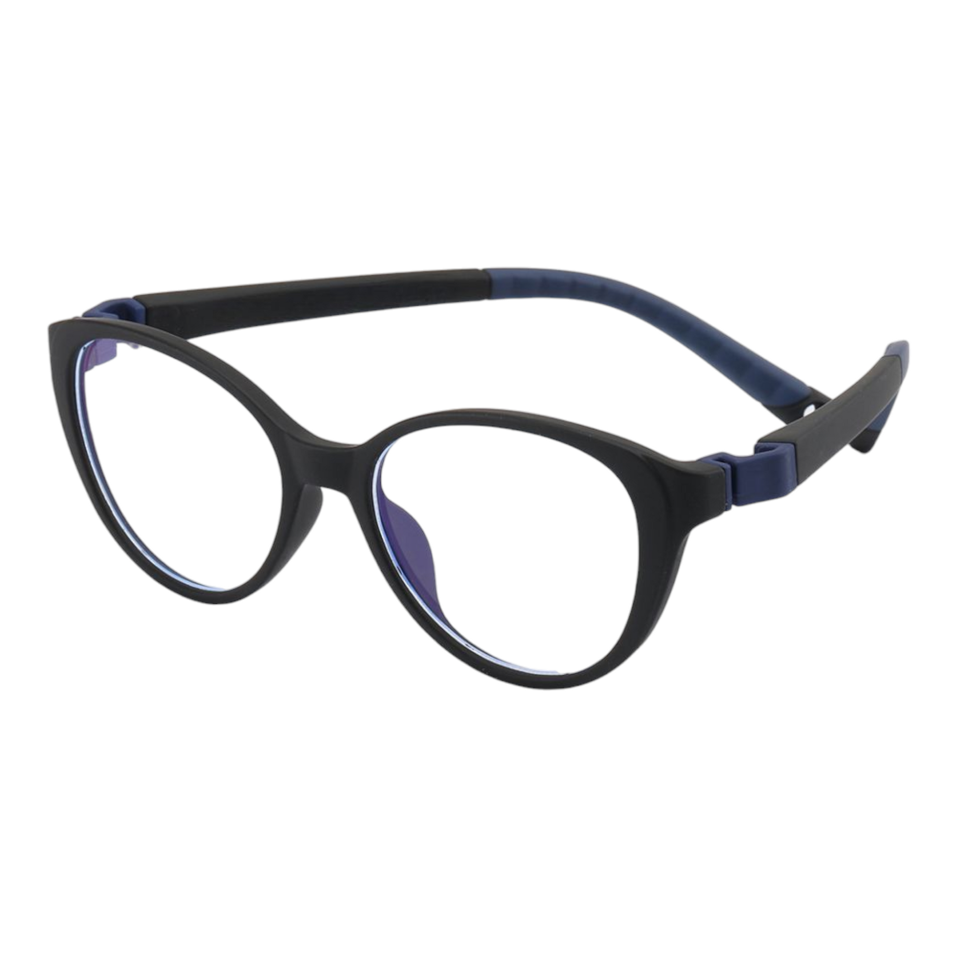 EVORA Digi Hooper Kids Eyewear – Model XW002 | Size 46-17-139 | Black - EVORA