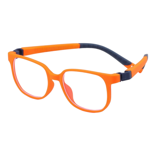 EVORA Digi Hooper Kids Eyewear – Model XW006 | Size 45-17-139 | Orange - EVORA
