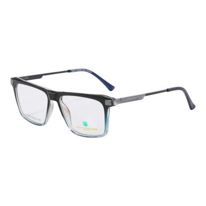 EVORA X David Jacobs HP3002 | Square Eyeglasses – Stylish Italian Design | 15+ Color Options | Unisex TR90 Frame (50-16-142) - EVORA