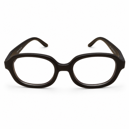 EVORA Kids Flex TR90 Eyeglasses – Black & Black | Model LLH-1008 | Size 48-18-136