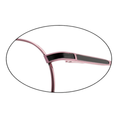 EV30001 Lightweight Metal Eyeglasses | Stylish Rectangle Frames for Men & Women | 48-21-140