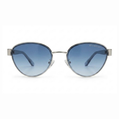EVORA Celeste – Silver Blue Gradient Premium Sunglasses
