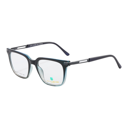 EVORA X David Jacobs HP3001 | Square Eyeglasses – Stylish Italian Design | 15+ Color Options | Unisex TR90 Frame (51-21-142) - EVORA