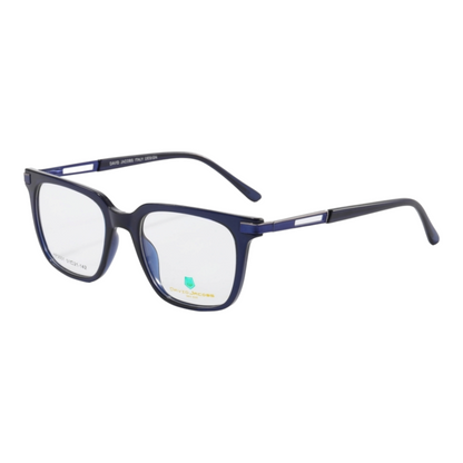 EVORA X David Jacobs HP3001 | Square Eyeglasses – Stylish Italian Design | 15+ Color Options | Unisex TR90 Frame (51-21-142) - EVORA