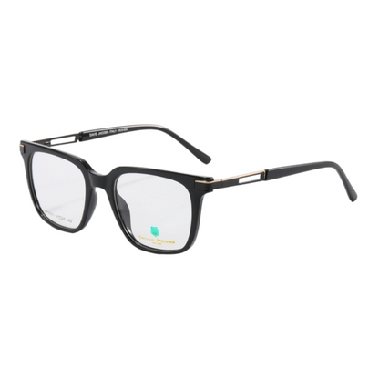 EVORA X David Jacobs HP3001 | Square Eyeglasses – Stylish Italian Design | 15+ Color Options | Unisex TR90 Frame (51-21-142) - EVORA