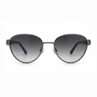EVORA Celeste – Gunmetal Smoke Gradient Premium Sunglasses