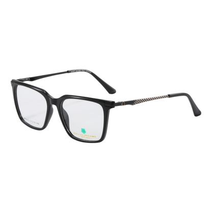EVORA X David Jacobs HP3012 | Square Eyeglasses – Stylish Italian Design | 15+ Color Options | Unisex TR90 Frame (51-19-140) - EVORA