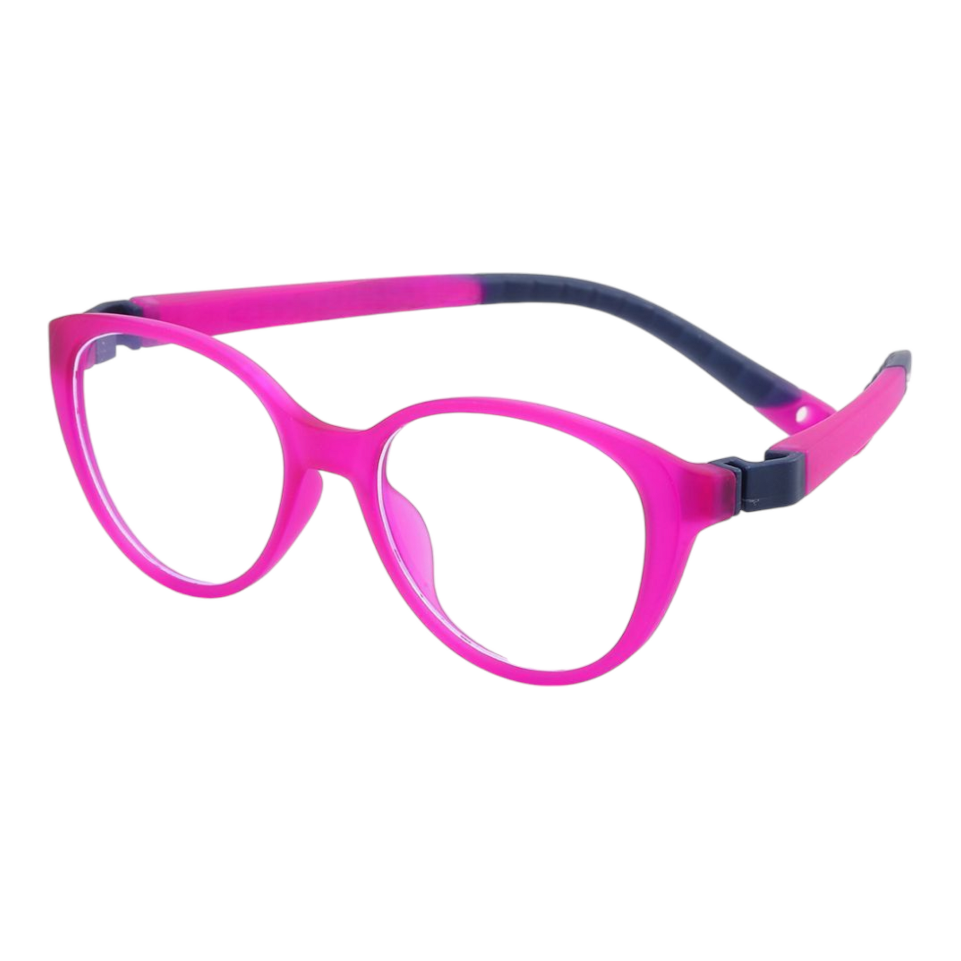 EVORA Digi Hooper Kids Eyewear – Model XW002 | Size 46-17-139 | Dark Pink - EVORA