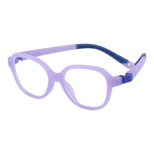 EVORA Digi Hooper Kids Eyewear – Model XW001 | Size 45-19-139 | Purple - EVORA