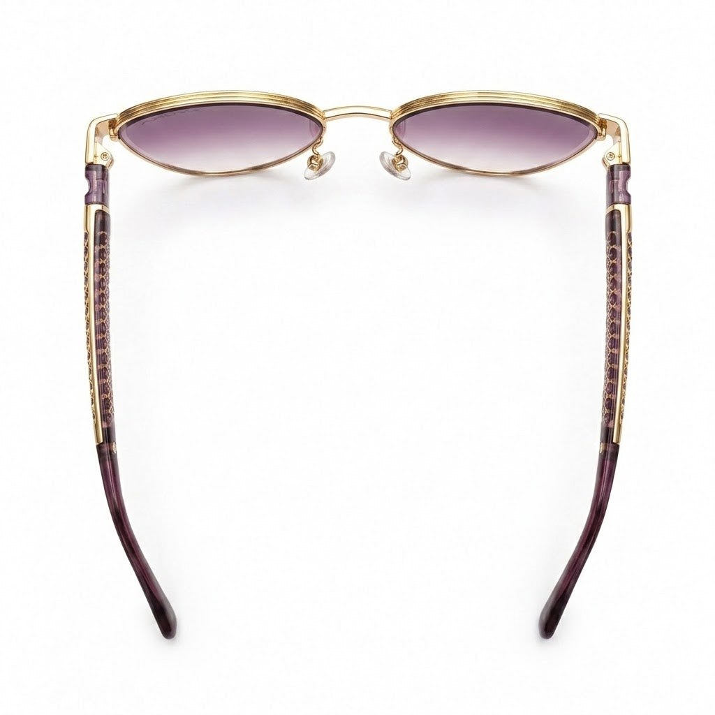 EVORA Lavender Luxe Premium Butterfly Sunglasses for Women