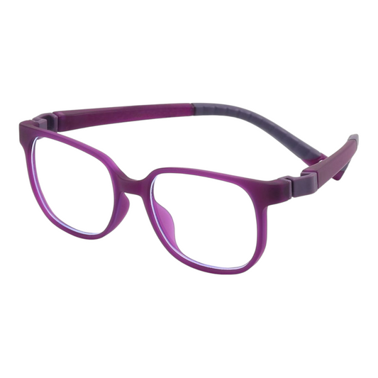 EVORA Digi Hooper Kids Eyewear – Model XW006 | Size 45-17-139 | Wine - EVORA