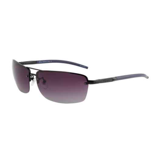 GT HA90539 Black Rimless Sunglasses – Light Gradient Smoke Lens (C9)