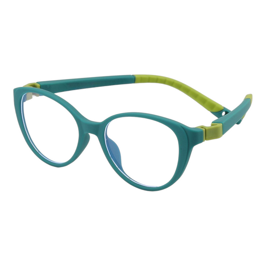 EVORA Digi Hooper Kids Eyewear – Model XW002 | Size 46-17-139 | Green - EVORA