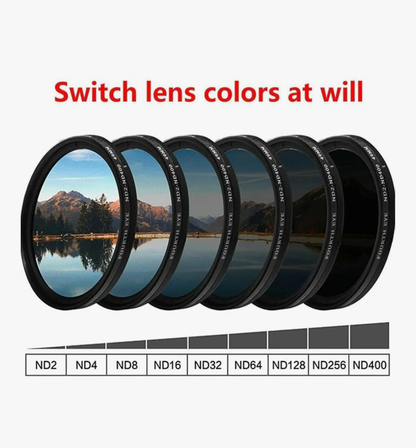 EVORA ND400 Adjustable Round Sunglasses – Steampunk Tech Series - EVORA