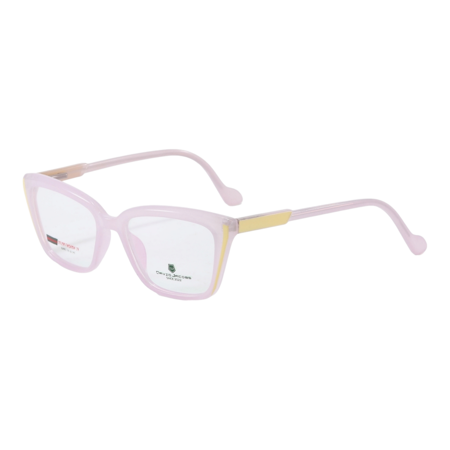 EVORA X David Jacobs GW9911 Bold Butterfly Eyewear for Women – Designer TR90 Optical Frames | 10 Color Options | Size 53-16-145 - EVORA