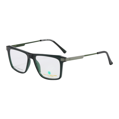 EVORA X David Jacobs HP3002 | Square Eyeglasses – Stylish Italian Design | 15+ Color Options | Unisex TR90 Frame (50-16-142) - EVORA