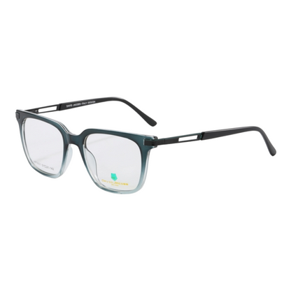EVORA X David Jacobs HP3001 | Square Eyeglasses – Stylish Italian Design | 15+ Color Options | Unisex TR90 Frame (51-21-142) - EVORA