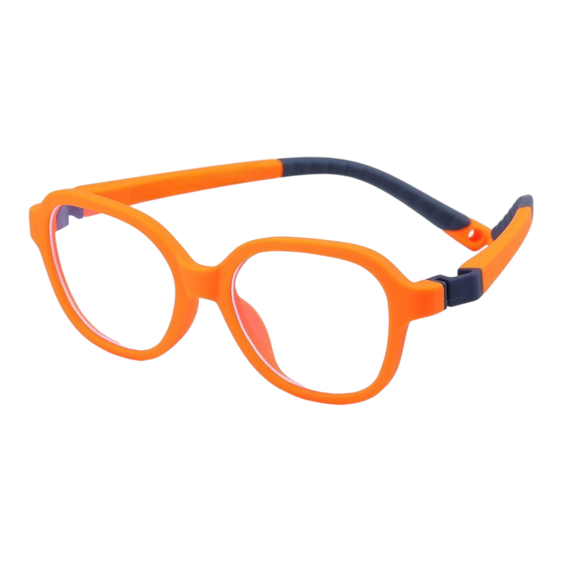 EVORA Digi Hooper Kids Eyewear – Model XW001 | Size 45-19-139 | Orange - EVORA