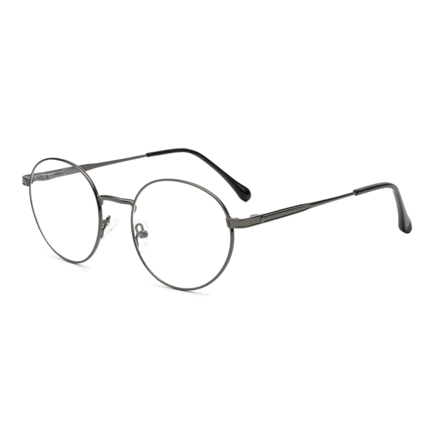 EV30001 Lightweight Metal Eyeglasses | Stylish Rectangle Frames for Men & Women | 48-21-140