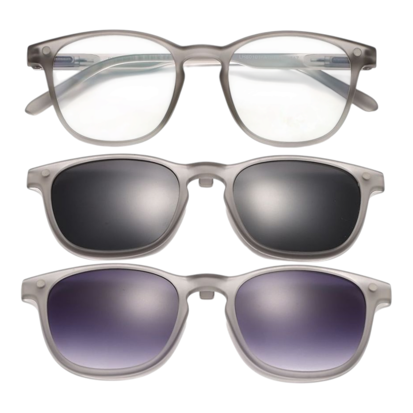 EVORA Hustle Switch – 2-in-1 Magnetic Clip-On Eyewear | Ultra-Light Flexible TR90 Frame | 10+ Stylish Colors Available - EVORA