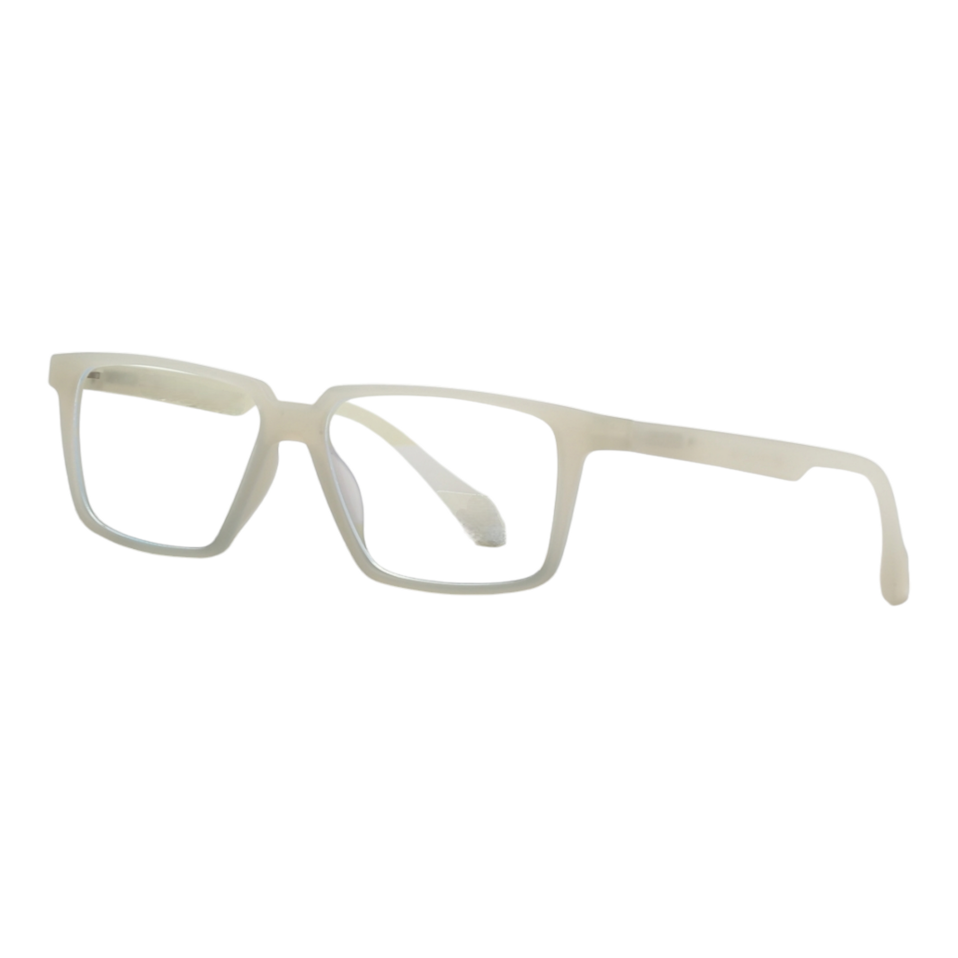 EVORA Hustle | Transparent Gray Bluecut Anti-Glare Computer Glasses | Zero Power | Unisex Medium | EV6001 - EVORA