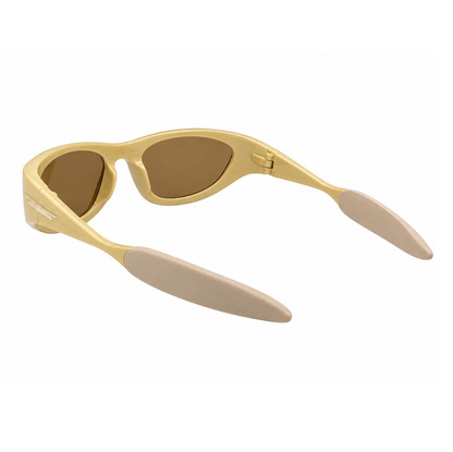 EVORA AeroShield Wraparound Sport Sunglasses – Beige | Unisex UV400 Performance Eyewear