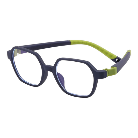 EVORA Digi Hooper Kids Eyewear – Model XW010 | Size 44-18-139 | Navy Blue - EVORA