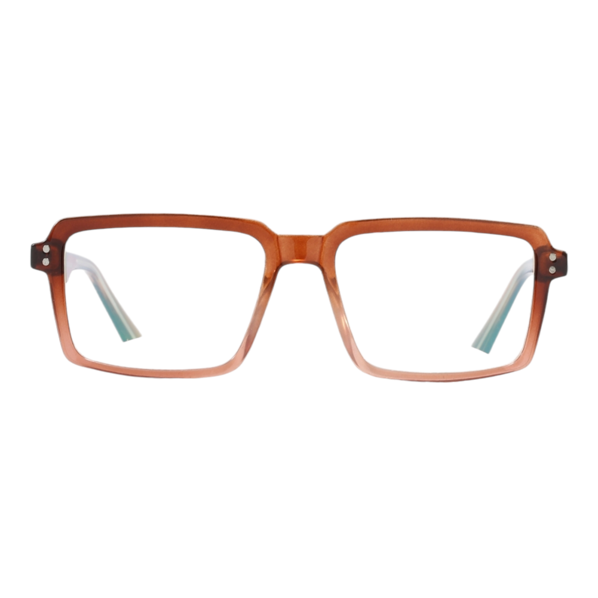EVORA 8013 TR90 Eyewear Frame – Movie Star Bold | Brown | Lightweight & Durable | 52-18-145 - EVORA