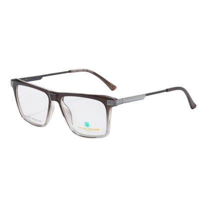 EVORA X David Jacobs HP3002 | Square Eyeglasses – Stylish Italian Design | 15+ Color Options | Unisex TR90 Frame (50-16-142) - EVORA