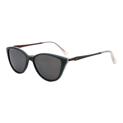 EVORA Magnetic Clip-On Sunglasses | 3-in-1 Black Polarized, Brown Lens & Night Vision Lenses | Model No. D2130