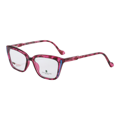 EVORA X David Jacobs GW9911 Bold Butterfly Eyewear for Women – Designer TR90 Optical Frames | 10 Color Options | Size 53-16-145 - EVORA