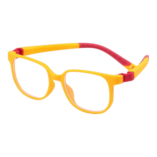 EVORA Digi Hooper Kids Eyewear – Model XW006 | Size 45-17-139 | Yellow - EVORA