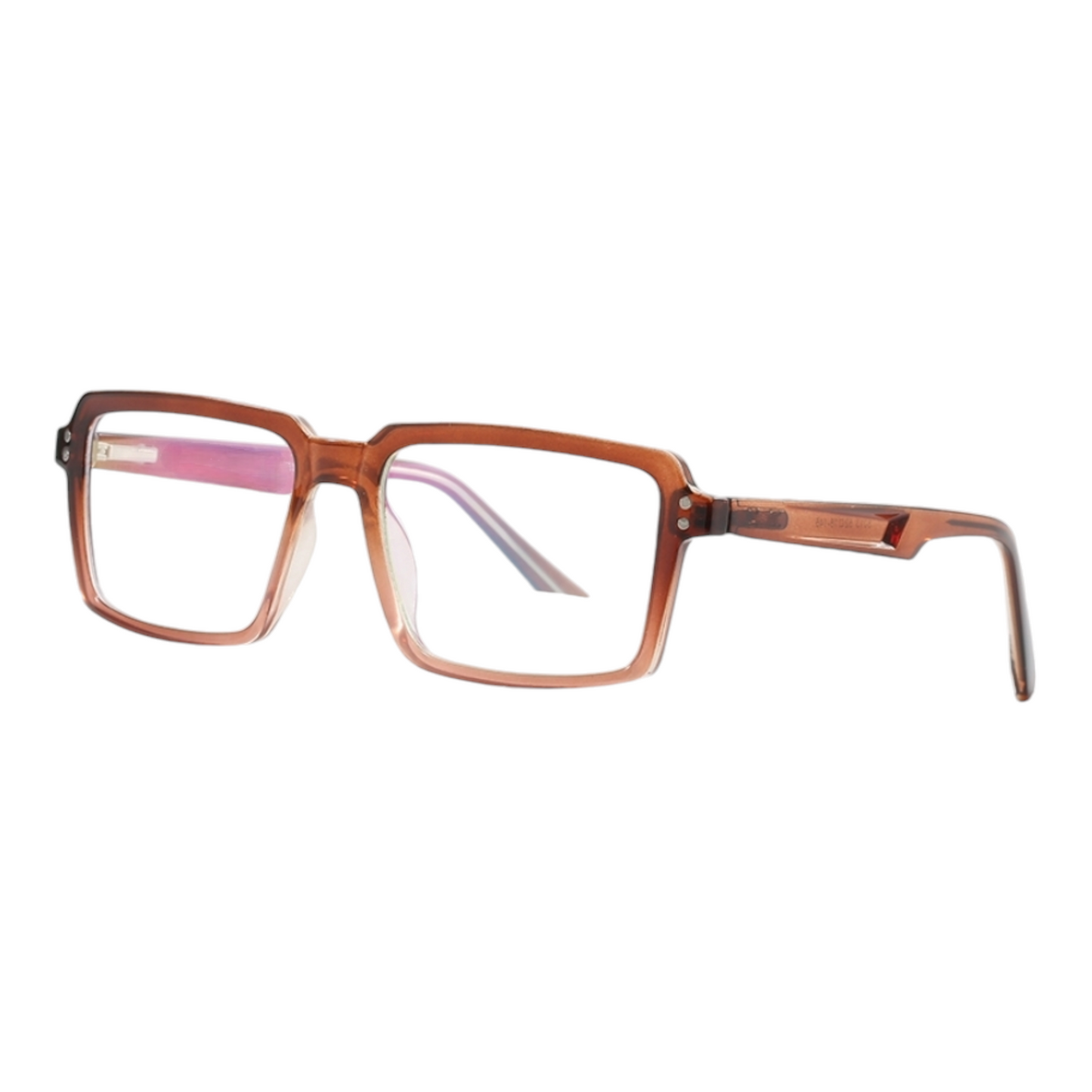 EVORA 8013 TR90 Eyewear Frame – Movie Star Bold | Brown | Lightweight & Durable | 52-18-145 - EVORA