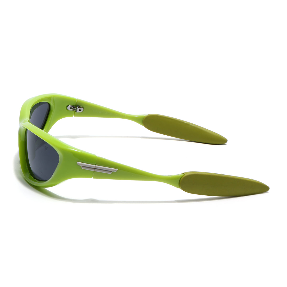 EVORA Neon Green Wraparound Sunglasses for Men & Women | UV400 Protection | Premium Sport & Street Style Eyewear